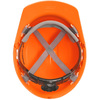 Ironclad Performance Wear Safety Helmet - Standard Brim, Vented, Class C, 4 pt, Orange G60003